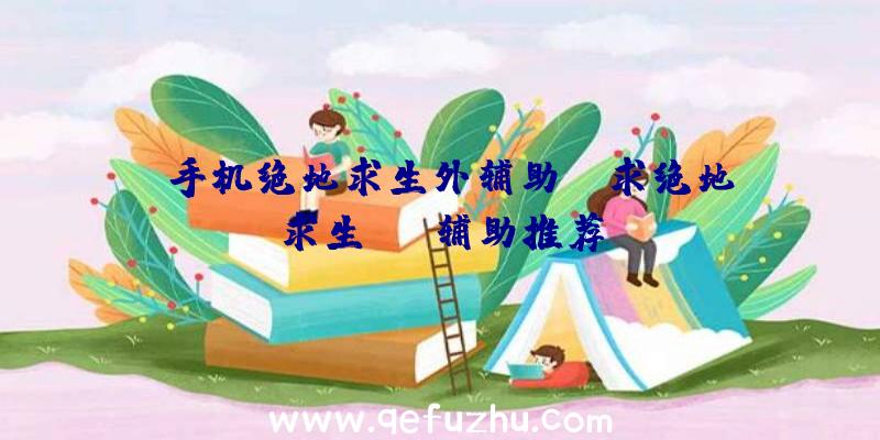 「手机绝地求生外辅助」|求绝地求生rng辅助推荐